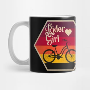 Bike Rider Girl Mug